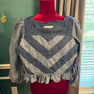 Anthropologie Crop Top